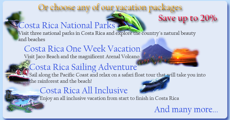 Costa Rica Vacation Packages